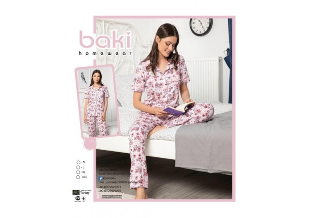 Pijama Dama Lux Baki 184